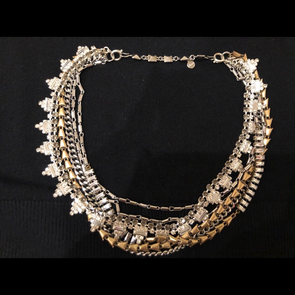 Stella & Dot Sutton necklace mixed metal